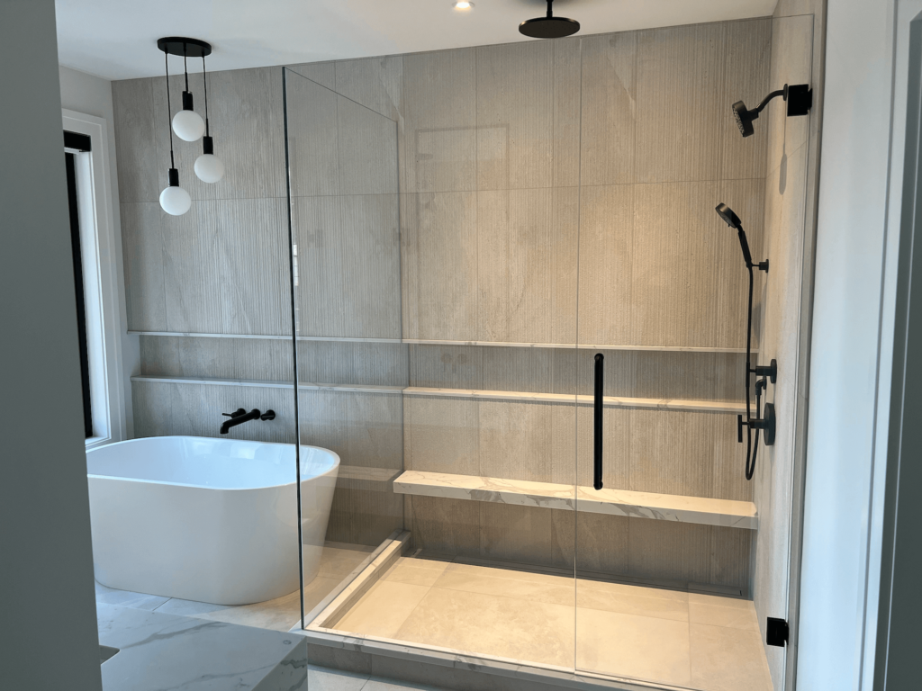 Frameless Shower